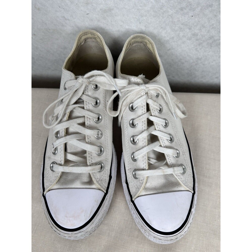 Converse Chuck Taylor All Star Lift Platform Womens Sz 8 White Sneakers